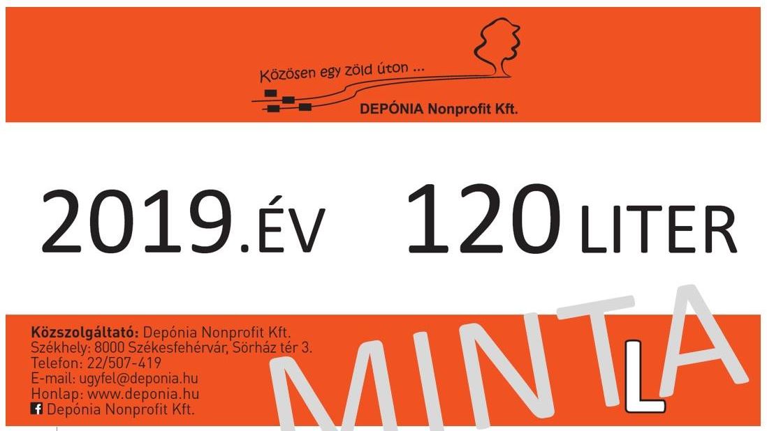 Ön felragasztotta már a 2019-es matricát a kukára?